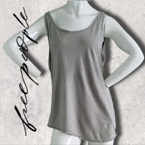 Free People Twist tank OVERSIZED XS